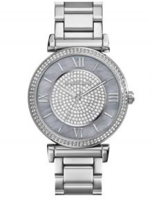 Michael Kors MK3331 Caitlin Ladies Stainless Steel Round Watch