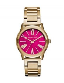 Michael Kors MK3520 Hartman Ladies Gold Plated Stainless Steel Round Watch