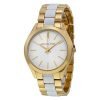 Michael Kors MK4295 Slim Runway Ladies Gold Plated Stainless Steel Watch