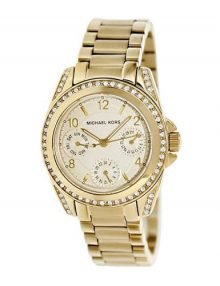 Michael Kors MK5639 Blair Ladies Gold Plated Stainless Steel Watch