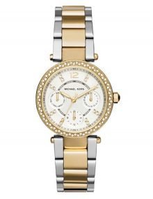 Michael Kors MK6055 Parker Ladies Gold Plated Stainless Steel Watch