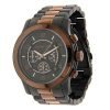 Michael Kors MK8266 Runway Gents Black Ion Plated Chronograph Watch