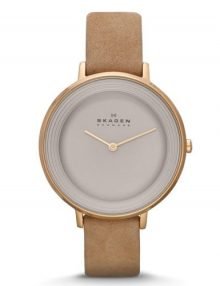 Skagen SKW2215 Ditte Ladies Gold Plated Stainless Steel Round Watch