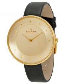 Skagen SKW2262 Gitte Ladies Gold Plated Stainless Steel Round Watch