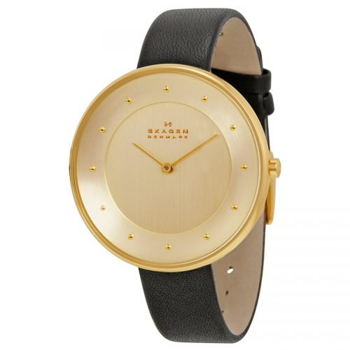 Skagen SKW2262 Gitte Ladies Gold Plated Stainless Steel Round Watch