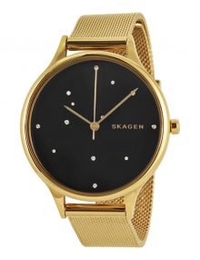Skagen SKW2385 Anita Night Sky Ladies Gold Plated Stainless Steel Round Watch