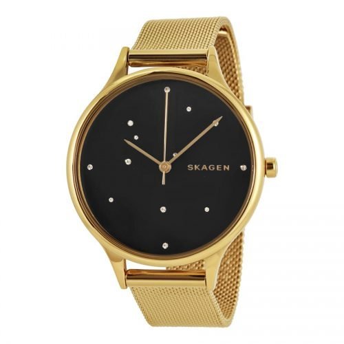 Skagen SKW2385 Anita Night Sky Ladies Gold Plated Stainless Steel Round Watch