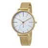 Skagen SKW2436 Hagen Ladies Gold Plated Stainless Steel Round Watch