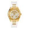 Guess W0653L3 Luna Ladies Gold Plated Stainless Steel Multifunction Watch