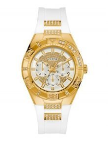 Guess W0653L3 Luna Ladies Gold Plated Stainless Steel Multifunction Watch