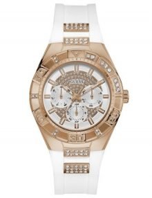 Guess W0653L4 Luna Ladies Rose Gold Plated Multifunction Watch