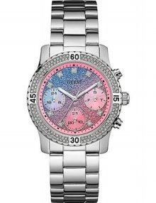 Guess W0774L1 Confetti Ladies Stainless Steel Round Watch