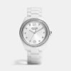 Coach W1181 Tristen Ladies Ceramic Round Watch