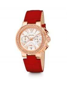 Folli Follie WF13B001SES_RE Watchalicious Ladies Rose Gold Plated Chronograph Watch