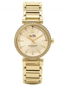 Coach 14502195 1941 Sport Ladies Gold Gold plated stainless steel Round Watch