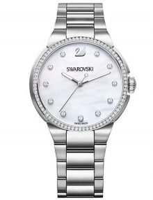 Swarovski 5181635 City Ladies Mother of pearl Stainless steel Round Watch