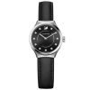 Swarovski 5199931 Dreamy Ladies Black Leather Round Watch