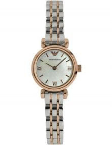 Emporio Armani AR1764 Lady Classic Mother of Pearl Dial Watch Slim Design