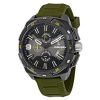 Diesel DZ4396 Heavyweight Gents Black Silicon Chronograph Watch