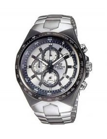 Casio EF-534D-7AV-1 Edifice Gents Silver Stainless steel Chronograph Watch