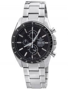 Casio EFR-502D-1A Edifice Gents Black Stainless steel Chronograph Watch