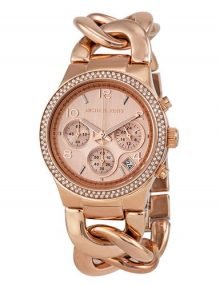 Michael Kors MK3247 Runway Ladies Rose gold Rose gold plated Chronograph Watch