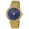 Michael Kors MK3406 Darci Ladies Blue Gold plated stainless steel Round Watch