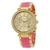 Michael Kors MK6363 Parker Ladies Gold Gold plated stainless steel Chronograph Watch