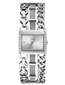 Guess W0433L1 Harmony Ladies Silver Stainless steel Square Watch