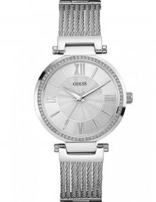 Guess W0638L1 Soho Ladies Silver Stainless steel Round Watch