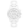 Burberry BU9080 Unisex Silver Ceramic Chronograph Watch
