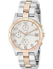 Marc Jacobs Henry mbm3070 Two Tone Rose Gold Chrono Ladies' Watch