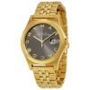Marc Jacobs Baker mbm3351 women's brown watch - slim mid steel case gold band