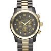 Michael Kors MK8160 Brownstainless steelstainless steel Quartz with Grey Dial Unisex's Watch