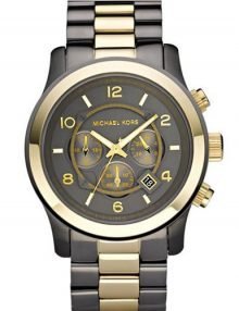 Michael Kors MK8160 Brownstainless steelstainless steel Quartz with Grey Dial Unisex's Watch