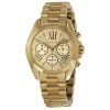 Michael Kors MK5798 Bradshaw Chronograph Champagne Dial Gold-tone Ladies Watch