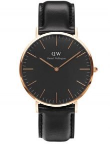 Daniel Wellington St Mawes 40mm Men'S Rose Gold Leather Dw00100124 Watch