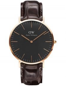 Daniel Wellington St Mawes 40mm Men'S Rose Gold Leather Dw00100124 Watch