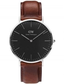 Daniel Wellington St Mawes 40mm Men'S Rose Gold Leather Dw00100124 Watch