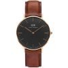 Daniel Wellington St Mawes 40mm Men'S Rose Gold Leather Dw00100124 Watch