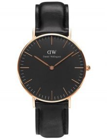 Daniel Wellington St Mawes 40mm Men'S Rose Gold Leather Dw00100124 Watch