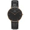 Daniel Wellington St Mawes 40mm Men'S Rose Gold Leather Dw00100124 Watch