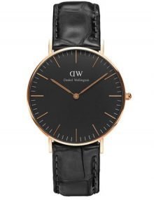 Daniel Wellington St Mawes 40mm Men'S Rose Gold Leather Dw00100124 Watch