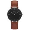 Daniel Wellington St Mawes 40mm Men'S Rose Gold Leather Dw00100124 Watch