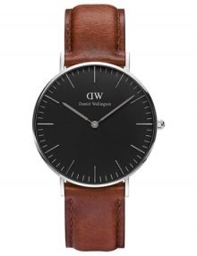 Daniel Wellington St Mawes 40mm Men'S Rose Gold Leather Dw00100124 Watch