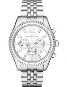 Michael Kors Lexington mk8405 Silver Wrist Men's Watch