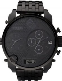 Diesel Mr Daddy All Black Men's DZ7214 Chrono Watch