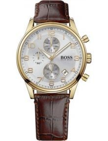 Hugo Boss orologio 1512568 men's leather watch
