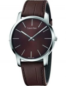 Calvin Klein City k2g211gk men's leather watch
