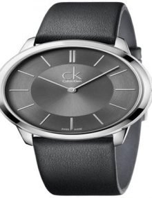 Calvin Klein Minimal k3m211c4 men's leather watch